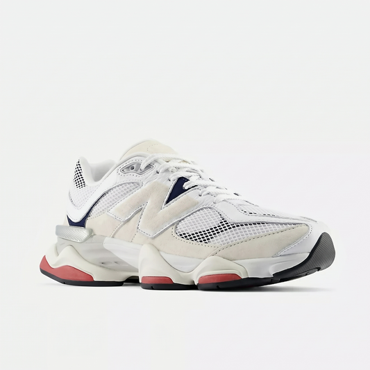 9060 White with Shadow Red
