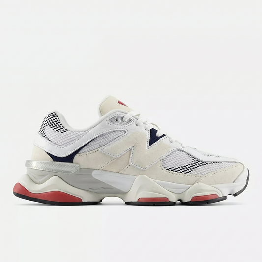 9060 White with Shadow Red
