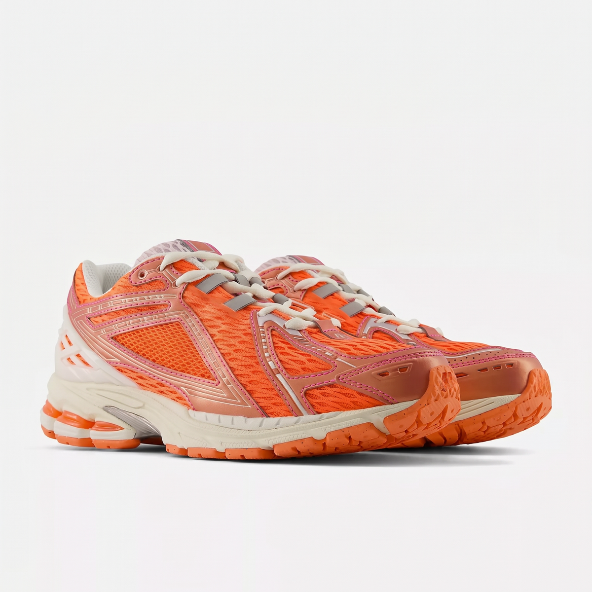 1906R Tangerine Heat with Stone Pink