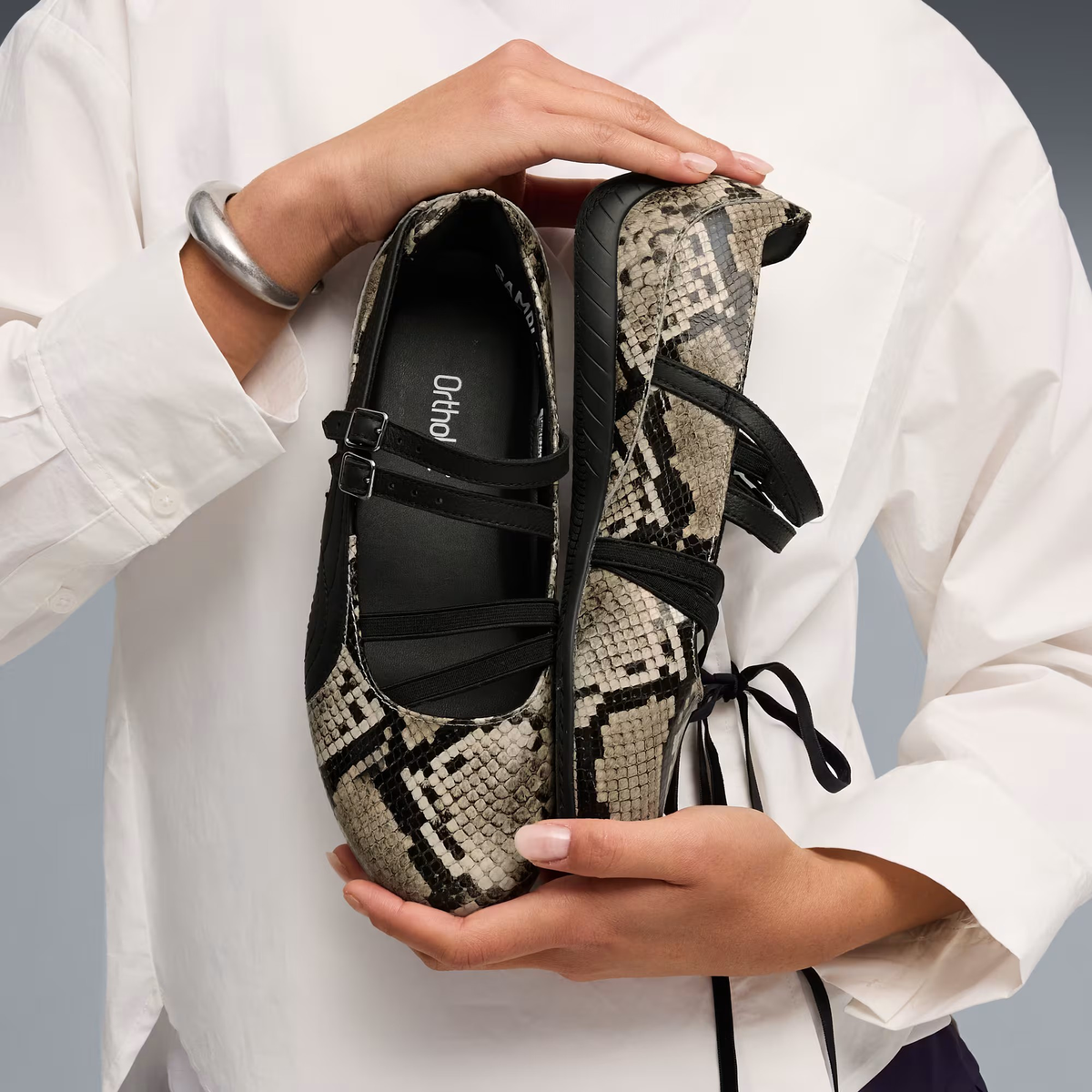 Supercat Ballet Snake Print Sneakers Women
