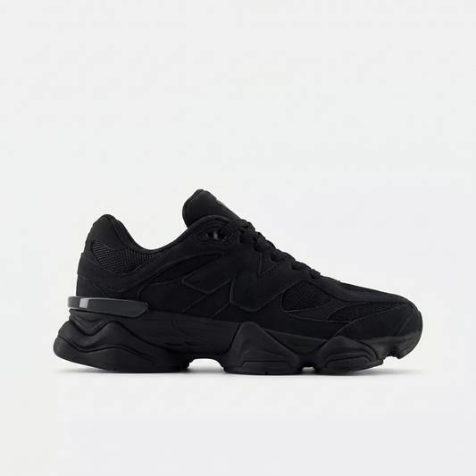 9060 Lace Big Kids  Black with Phantom