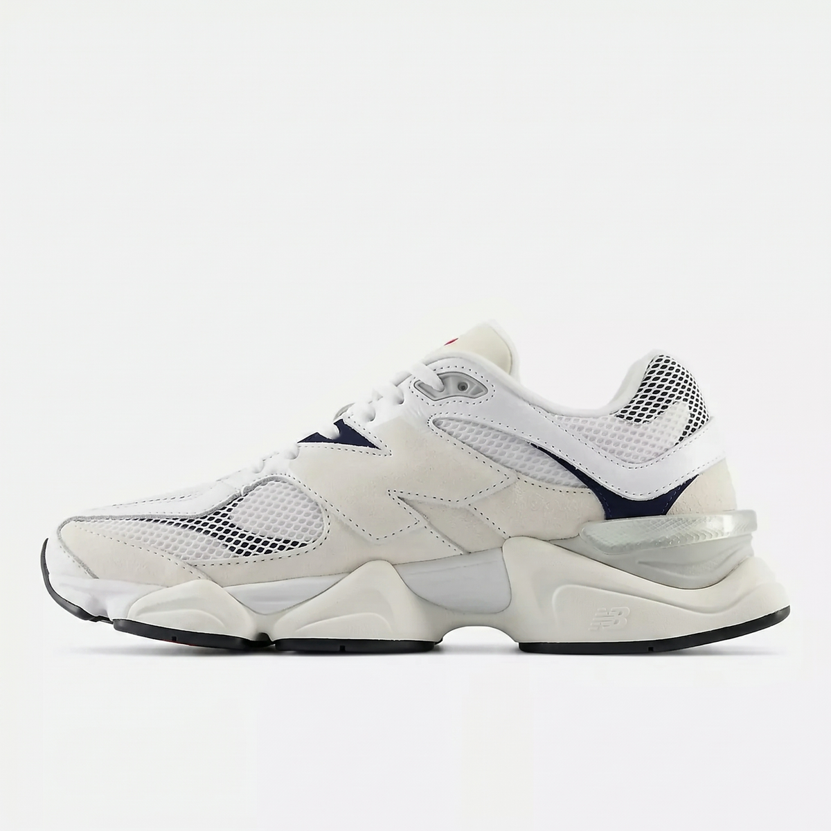 9060 White with Shadow Red
