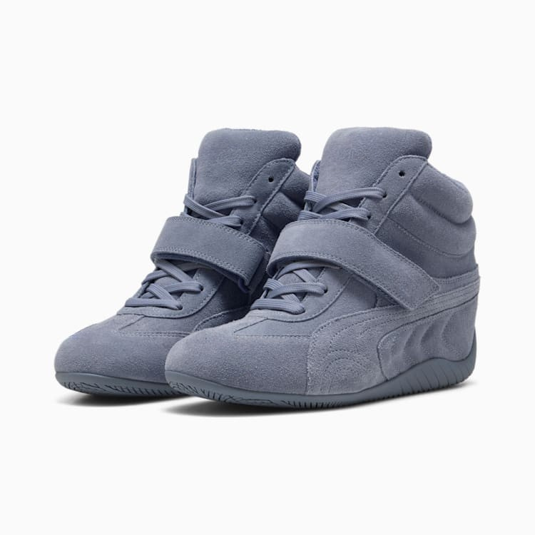 Supercat Wedge Tonal Sneakers Women Gray Sky-PUMA Black