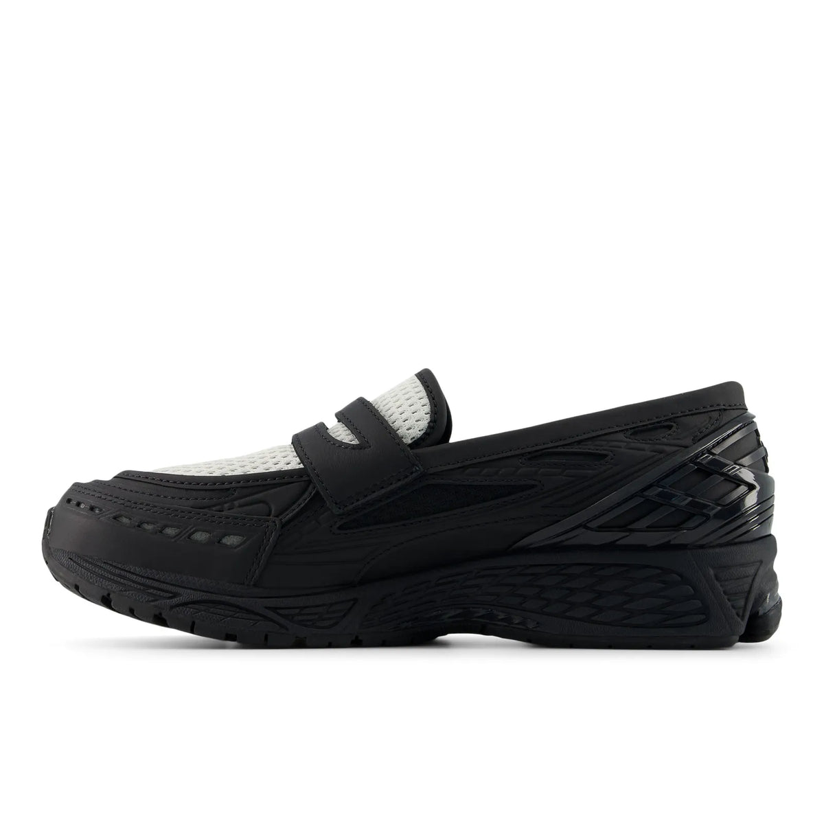 1906 Unisex Loafer Sneakers Black White Off