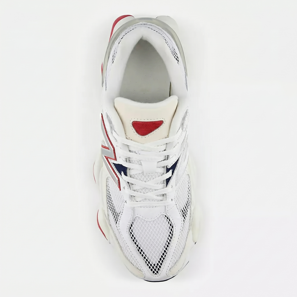 9060 White with Shadow Red