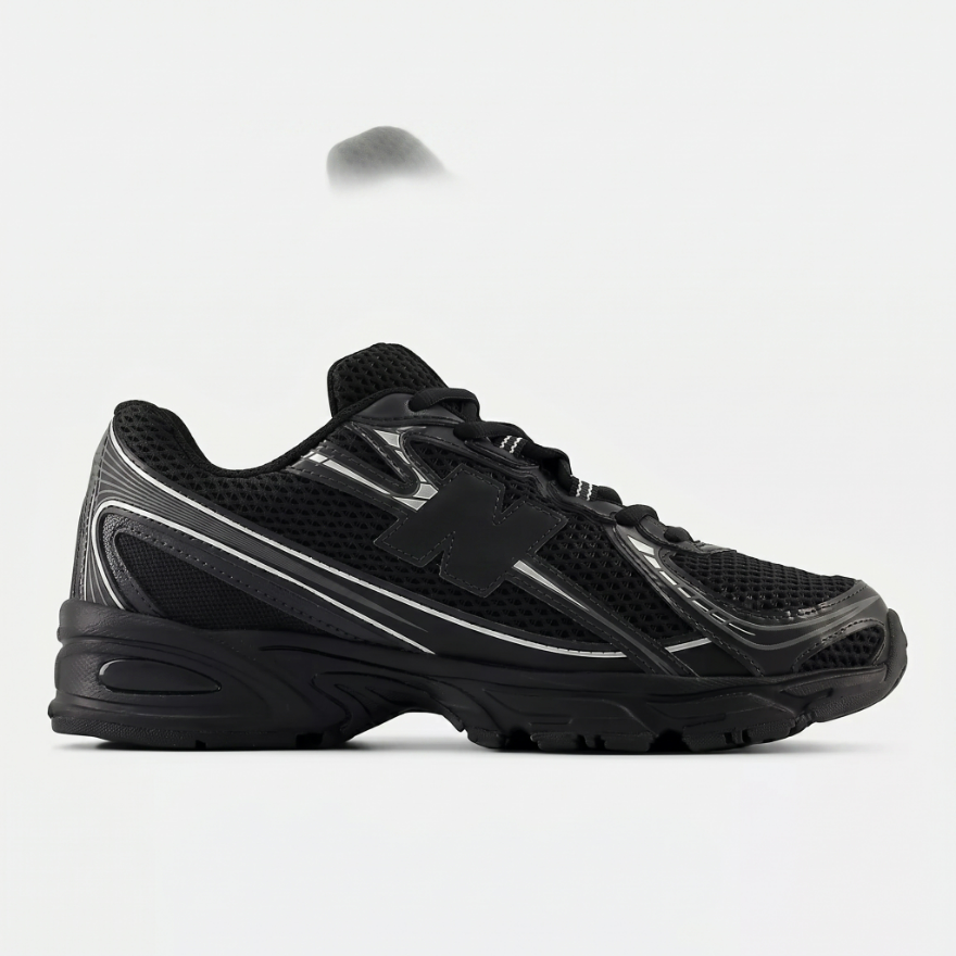 740 Black with Silver Metallic